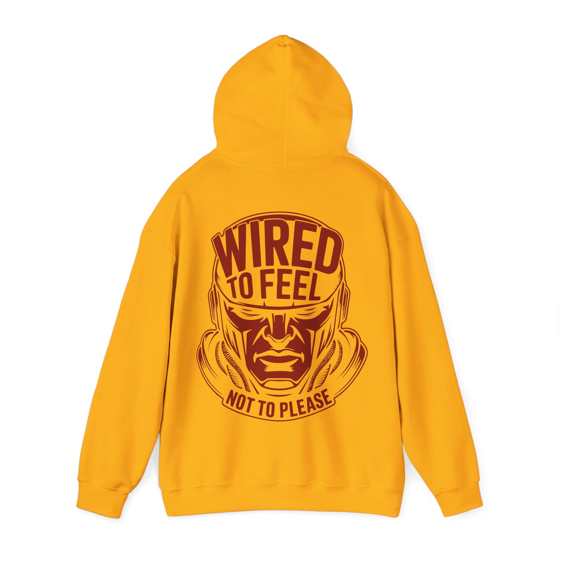 Unisex Heavy Blend Hoodie / WIRED TO FEEL NOT TO PEASE