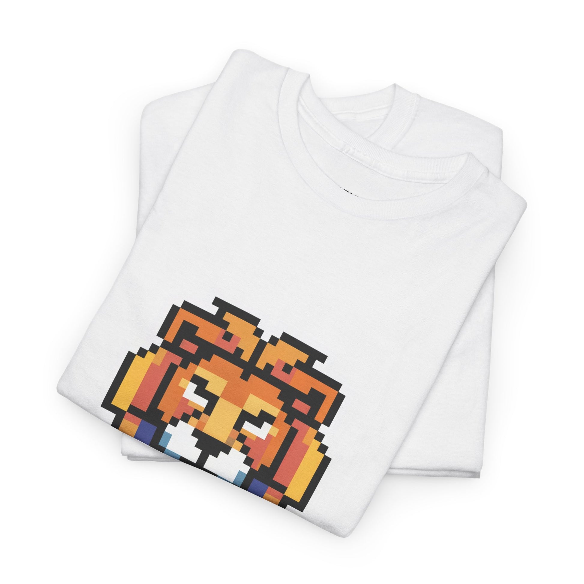 UNTAMED Pixel Lion | Unisex Heavy Cotton Tee