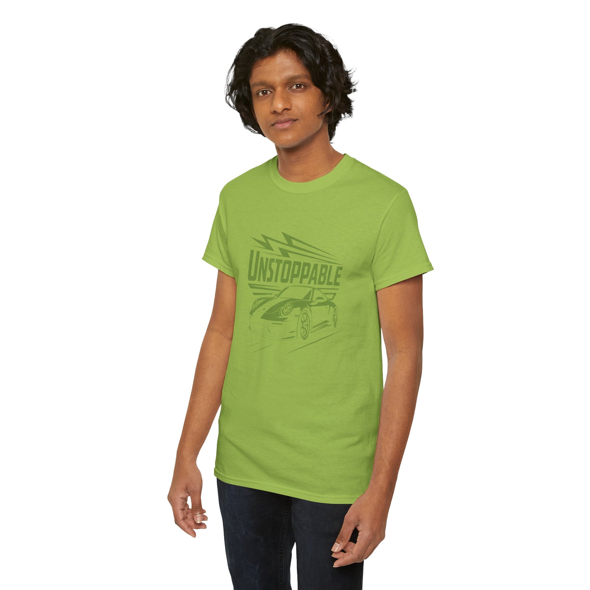 UNSTOPPABLE - Bold Porsche-Inspired  | Unisex Heavy Cotton Tee