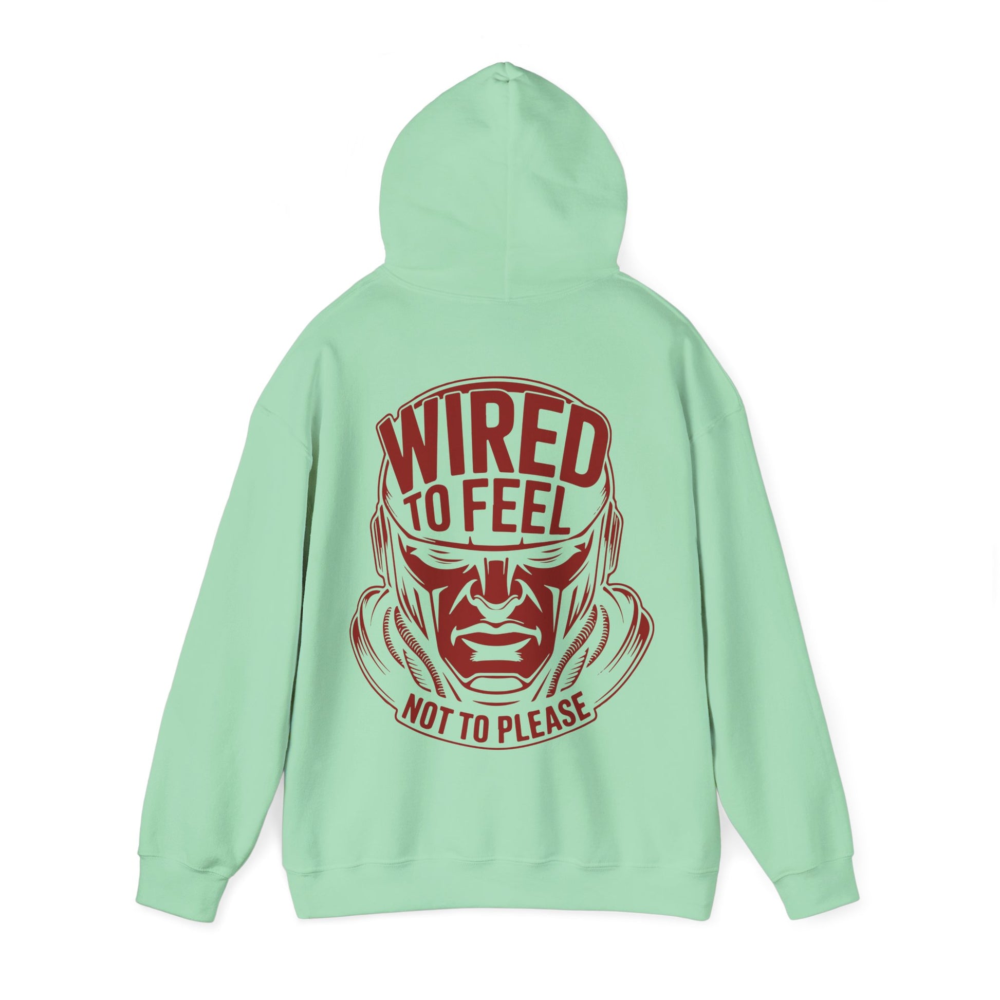Unisex Heavy Blend Hoodie / WIRED TO FEEL NOT TO PEASE