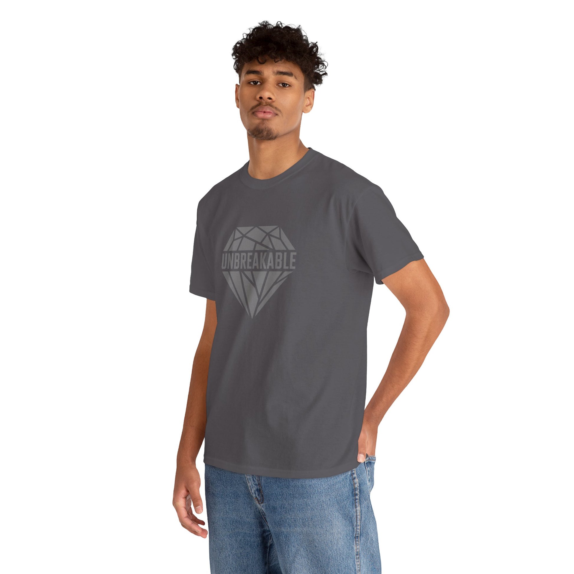UNBREAKABLE - Diamond Strength | Unisex Heavy Cotton Tee