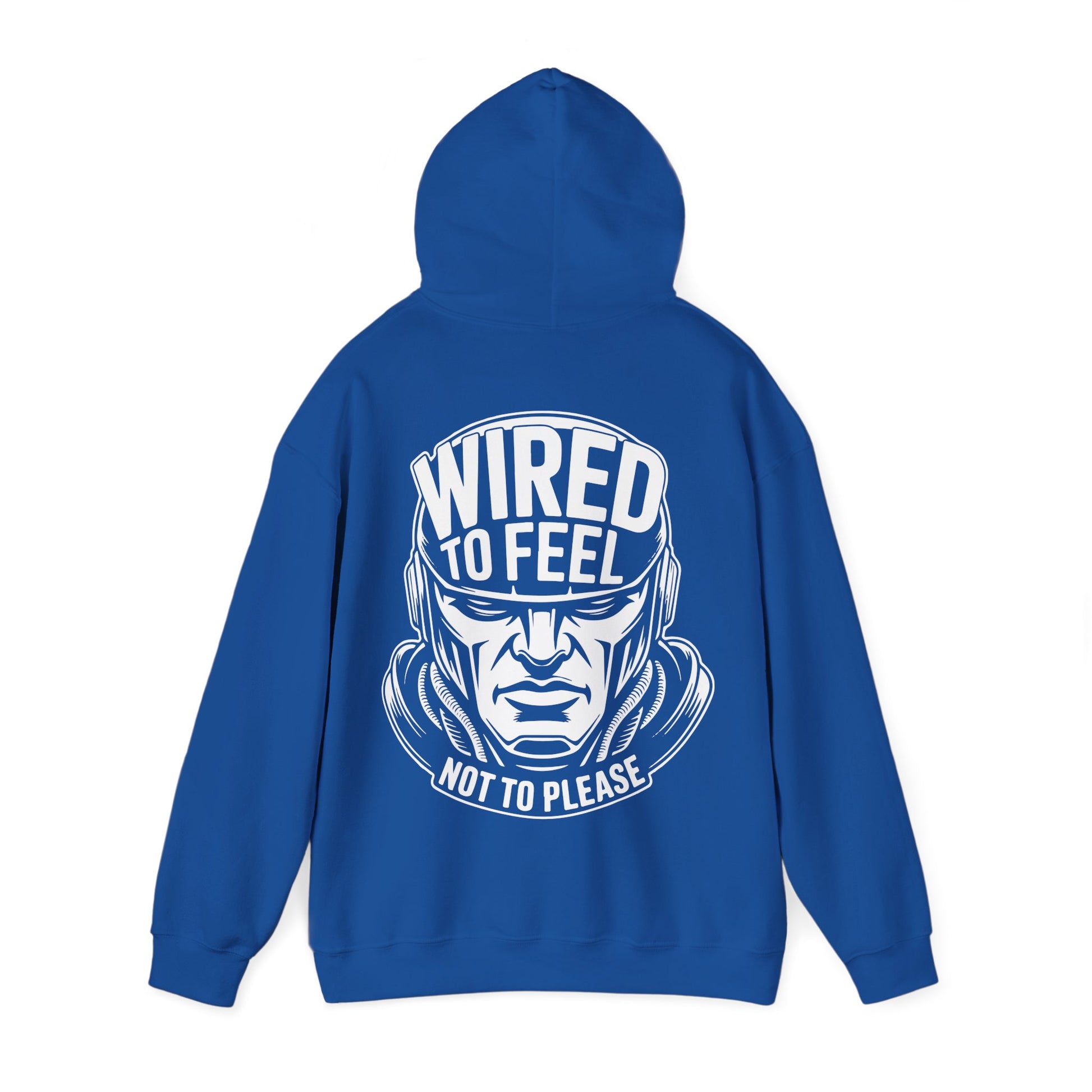 Unisex Heavy Blend Hoodie / WIRED TO FEEL NOT TO PEASE