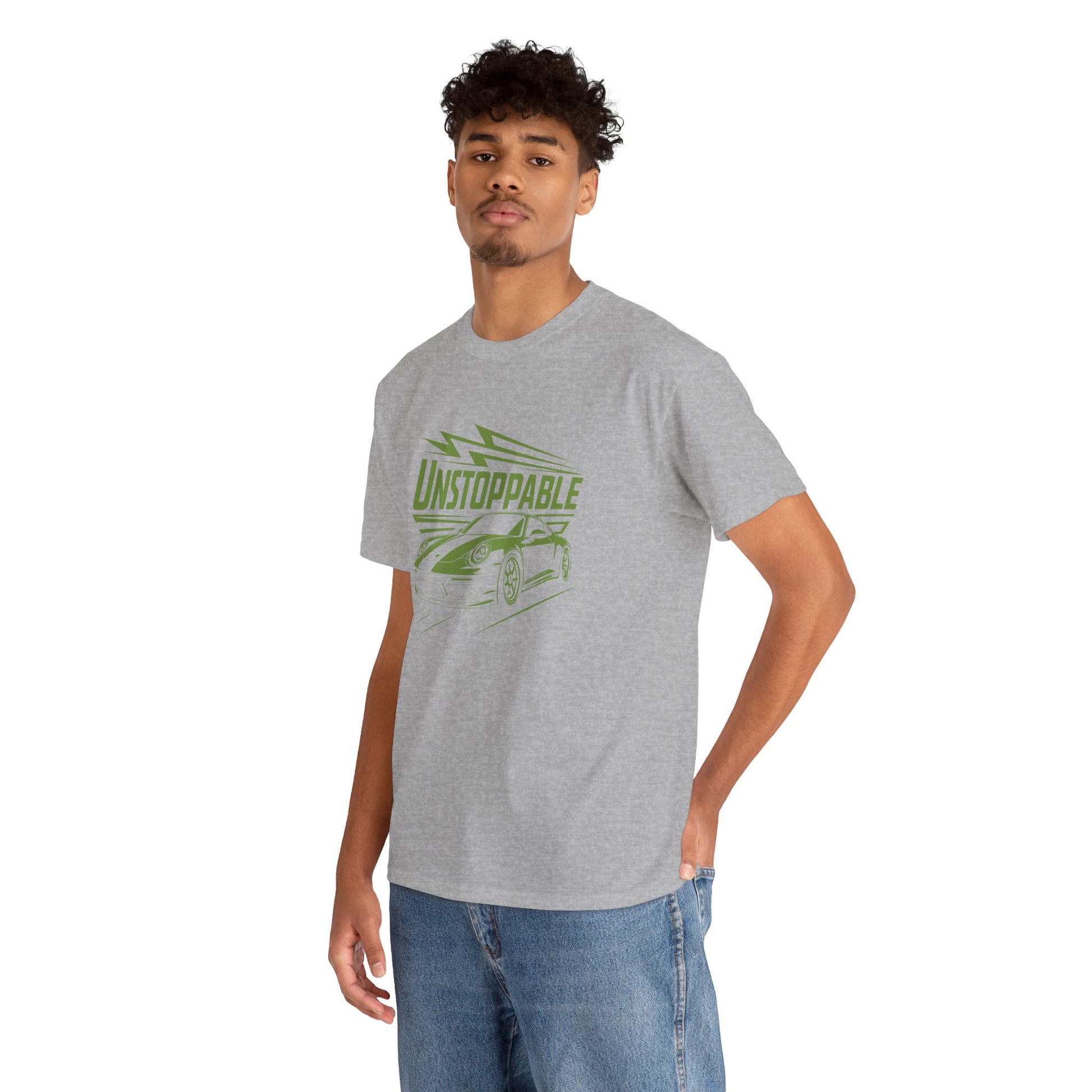 UNSTOPPABLE - Bold Porsche-Inspired  | Unisex Heavy Cotton Tee