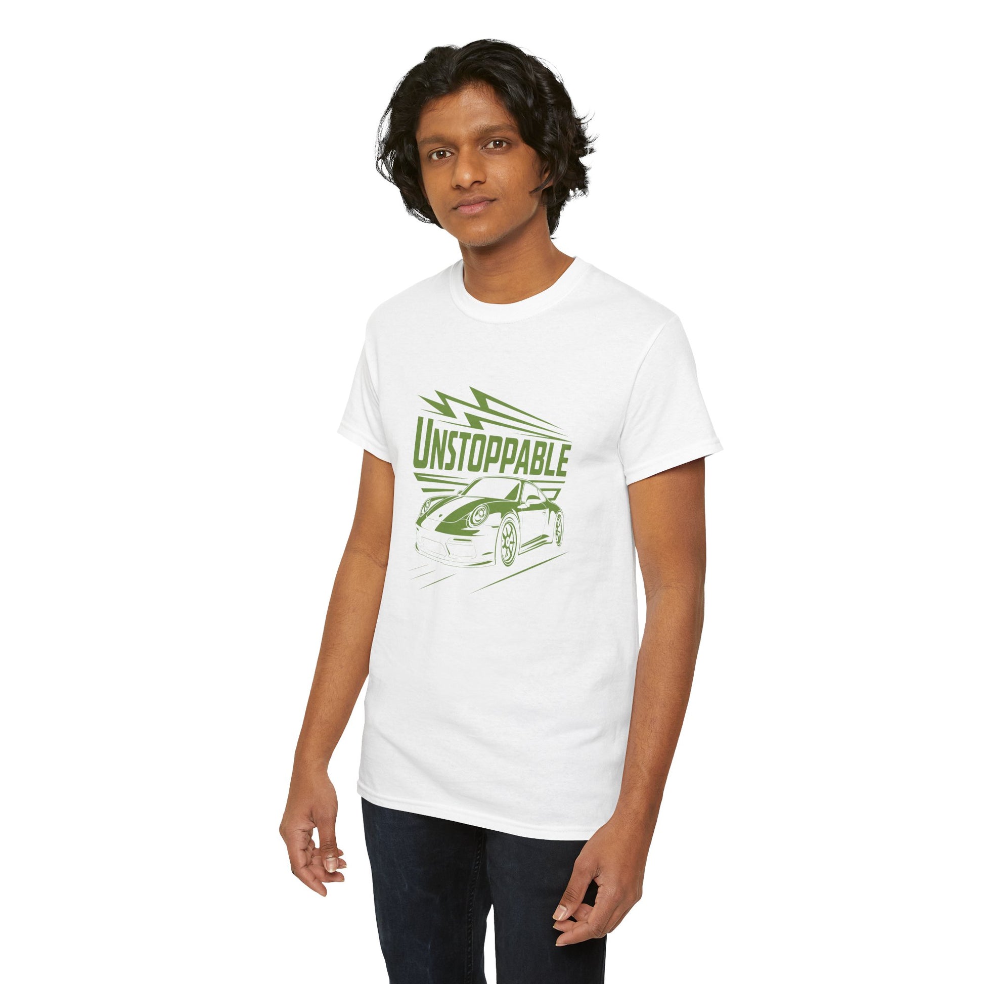 UNSTOPPABLE - Bold Porsche-Inspired  | Unisex Heavy Cotton Tee