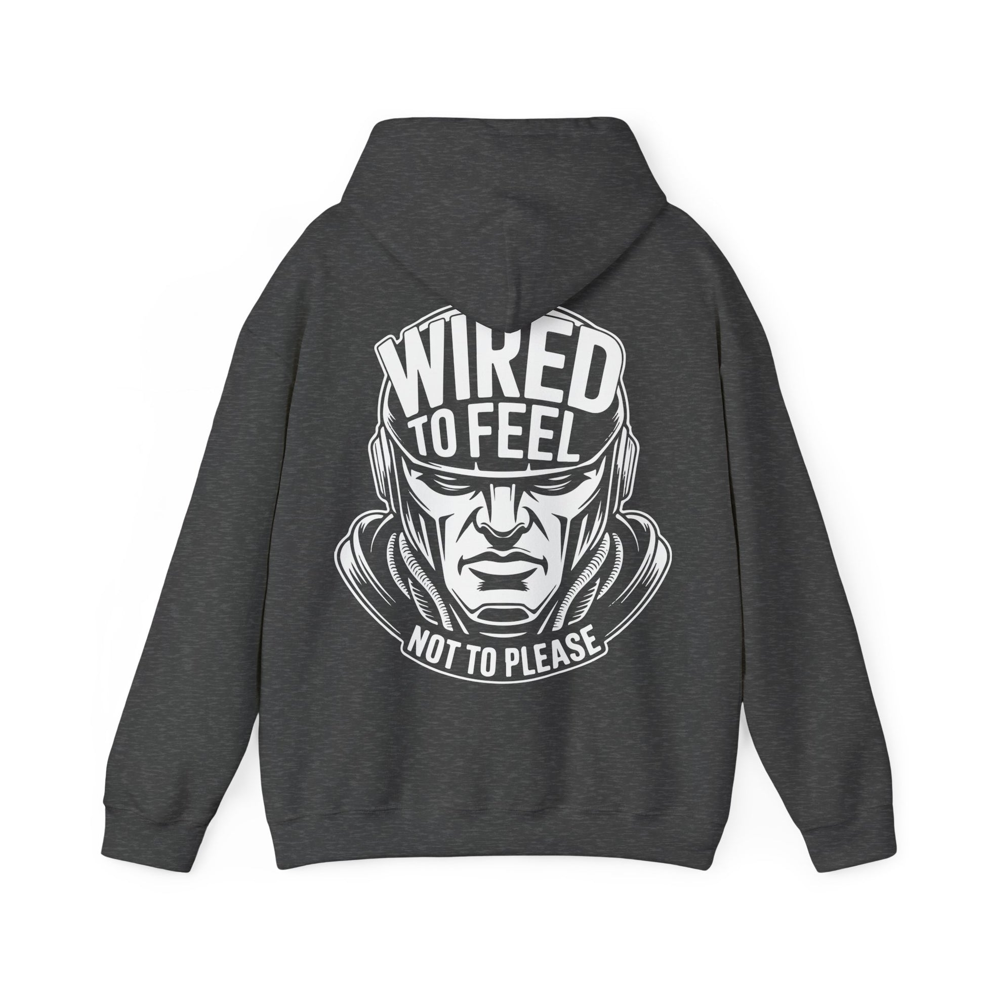 Unisex Heavy Blend Hoodie / WIRED TO FEEL NOT TO PEASE