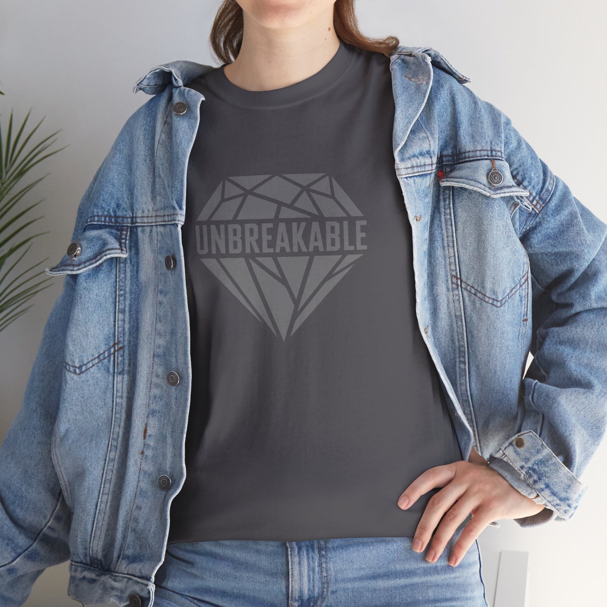 UNBREAKABLE - Diamond Strength | Unisex Heavy Cotton Tee