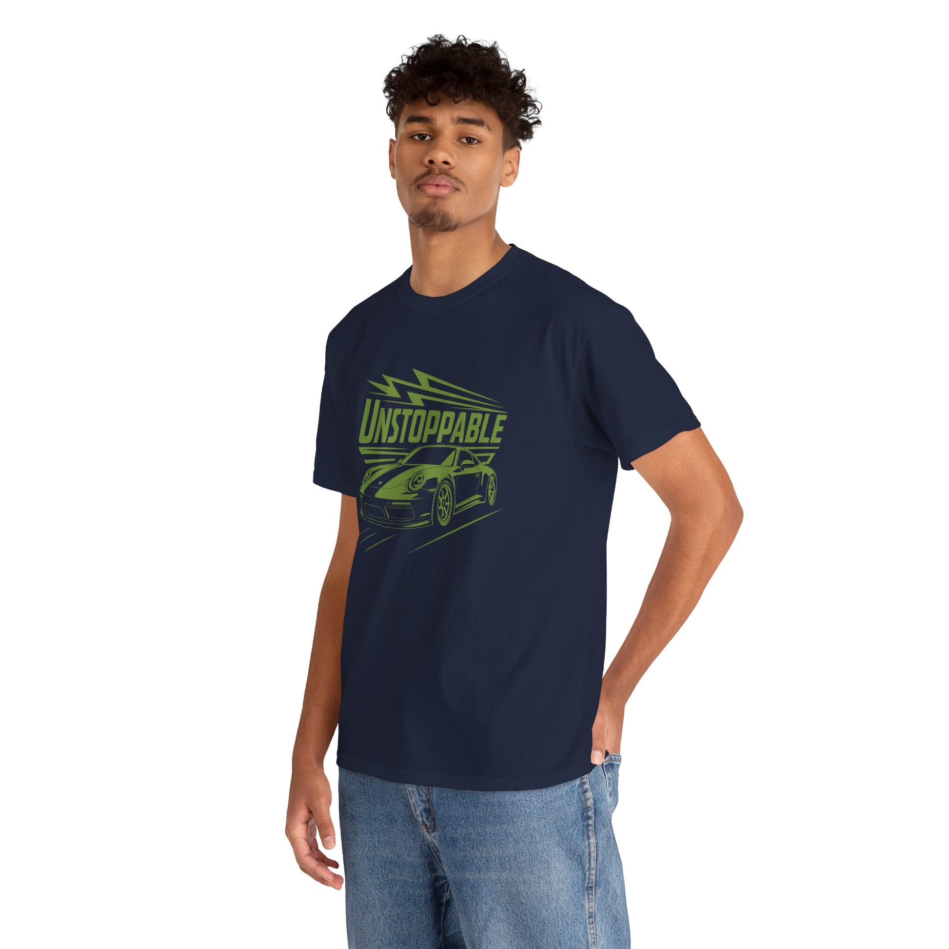 UNSTOPPABLE - Bold Porsche-Inspired  | Unisex Heavy Cotton Tee
