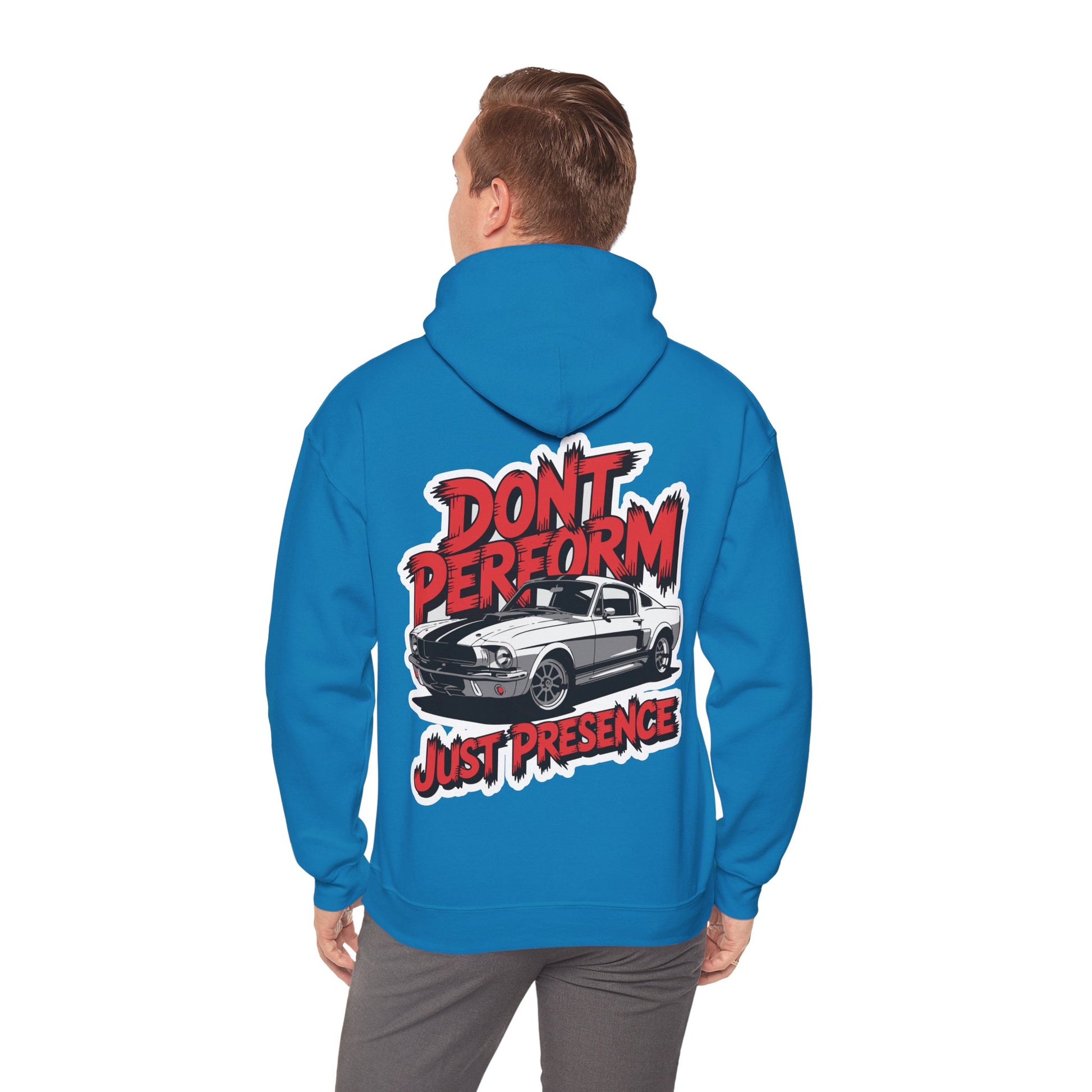 Unisex Heavy Blend Hoodie / DON'T PERFORM JUST PRESENCE