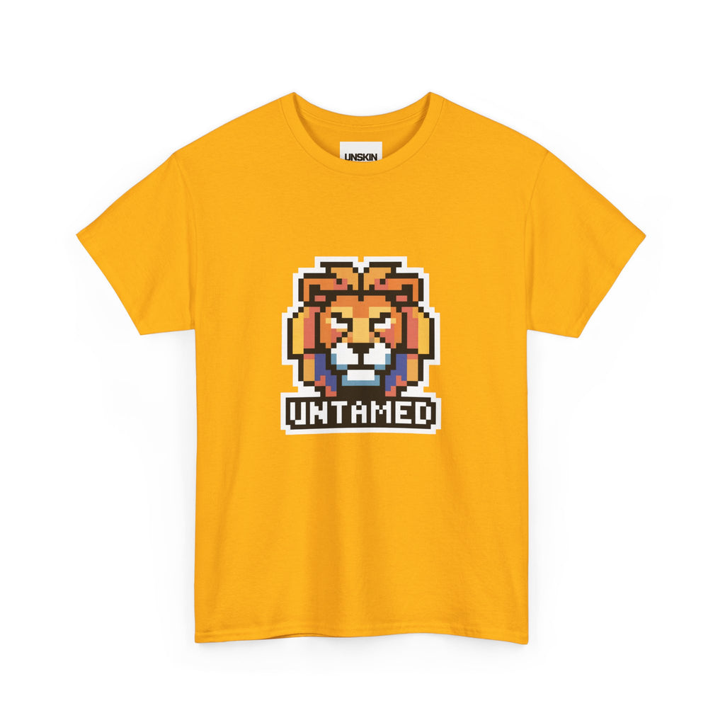 UNTAMED Pixel Lion | Unisex Heavy Cotton Tee