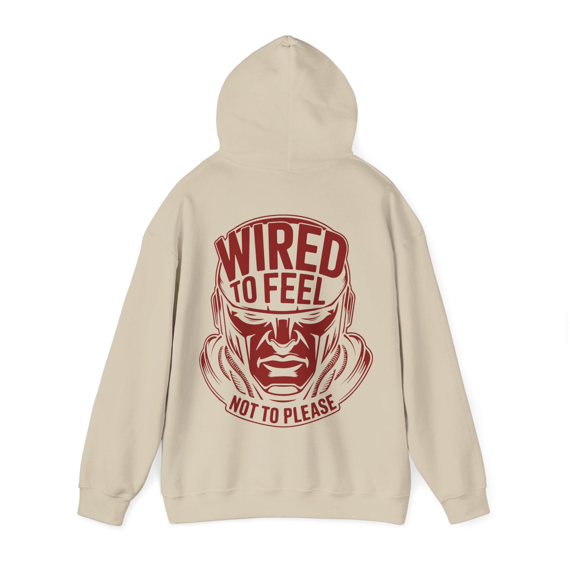 Unisex Heavy Blend Hoodie / WIRED TO FEEL NOT TO PEASE