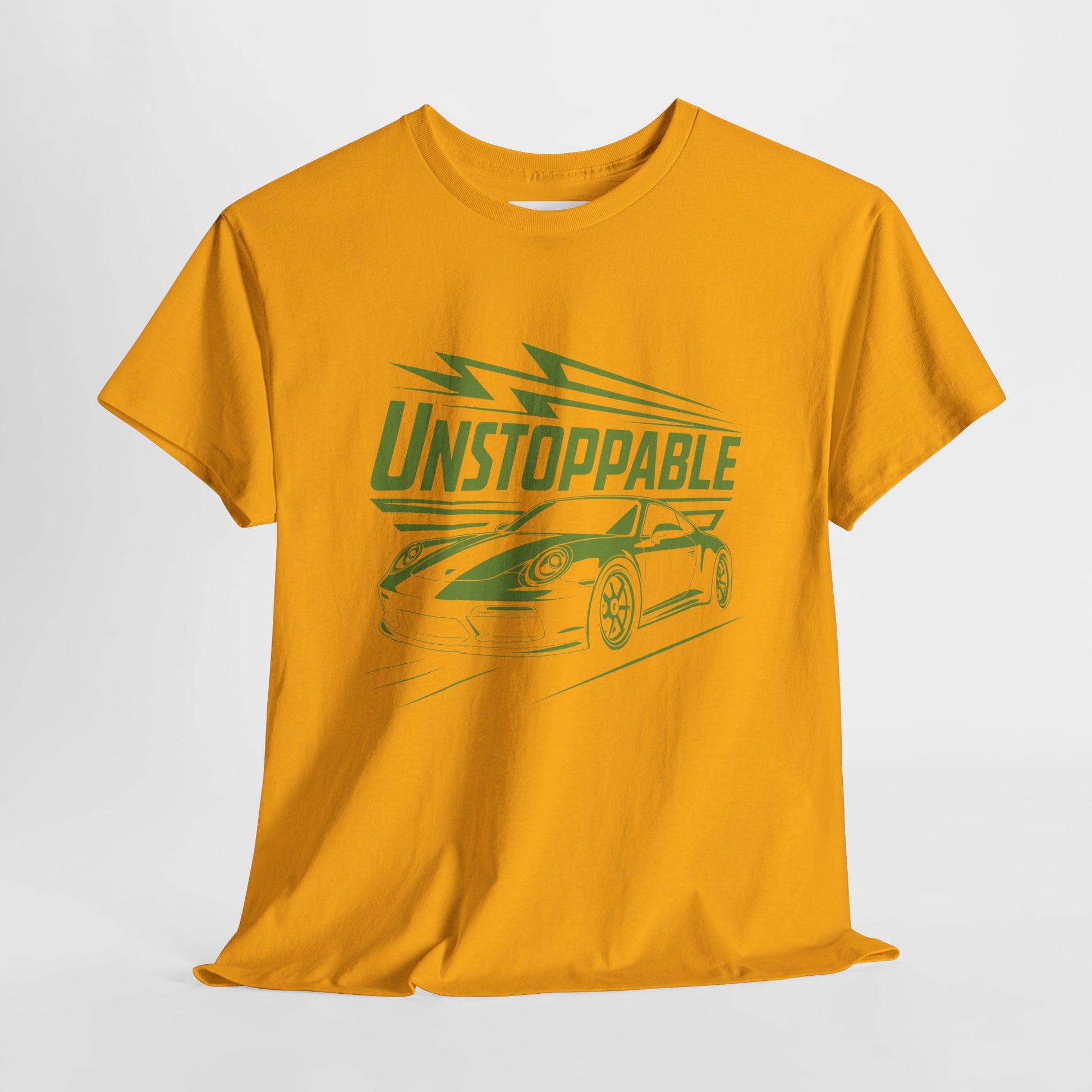 UNSTOPPABLE - Bold Porsche-Inspired  | Unisex Heavy Cotton Tee