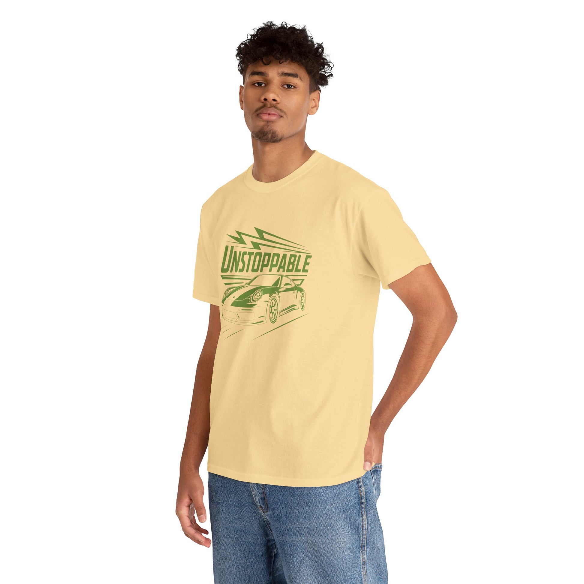 UNSTOPPABLE - Bold Porsche-Inspired  | Unisex Heavy Cotton Tee