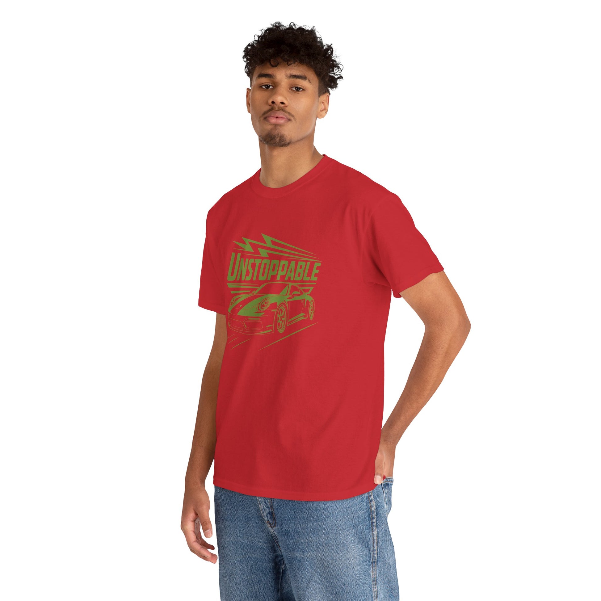 UNSTOPPABLE - Bold Porsche-Inspired  | Unisex Heavy Cotton Tee