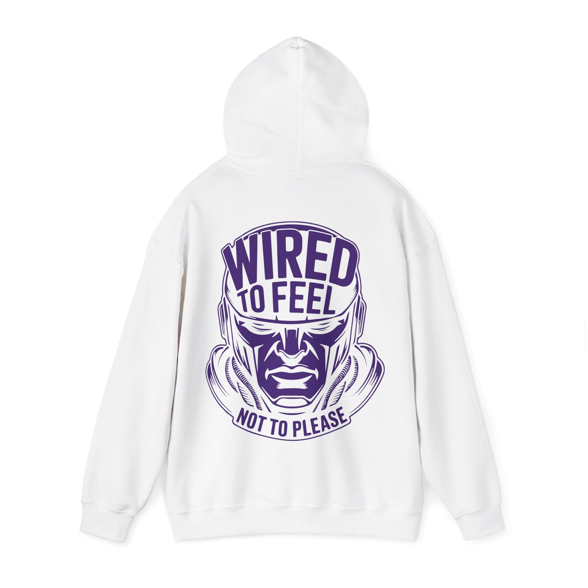 Unisex Heavy Blend Hoodie / WIRED TO FEEL NOT TO PEASE