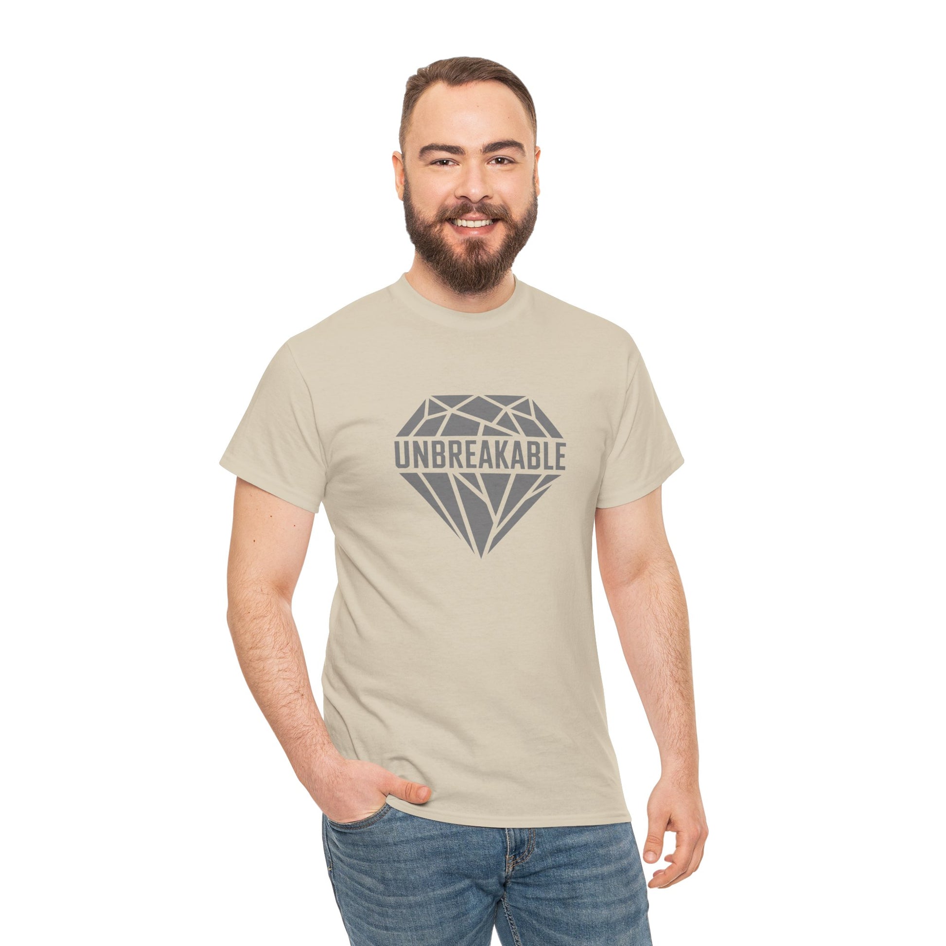 UNBREAKABLE - Diamond Strength | Unisex Heavy Cotton Tee