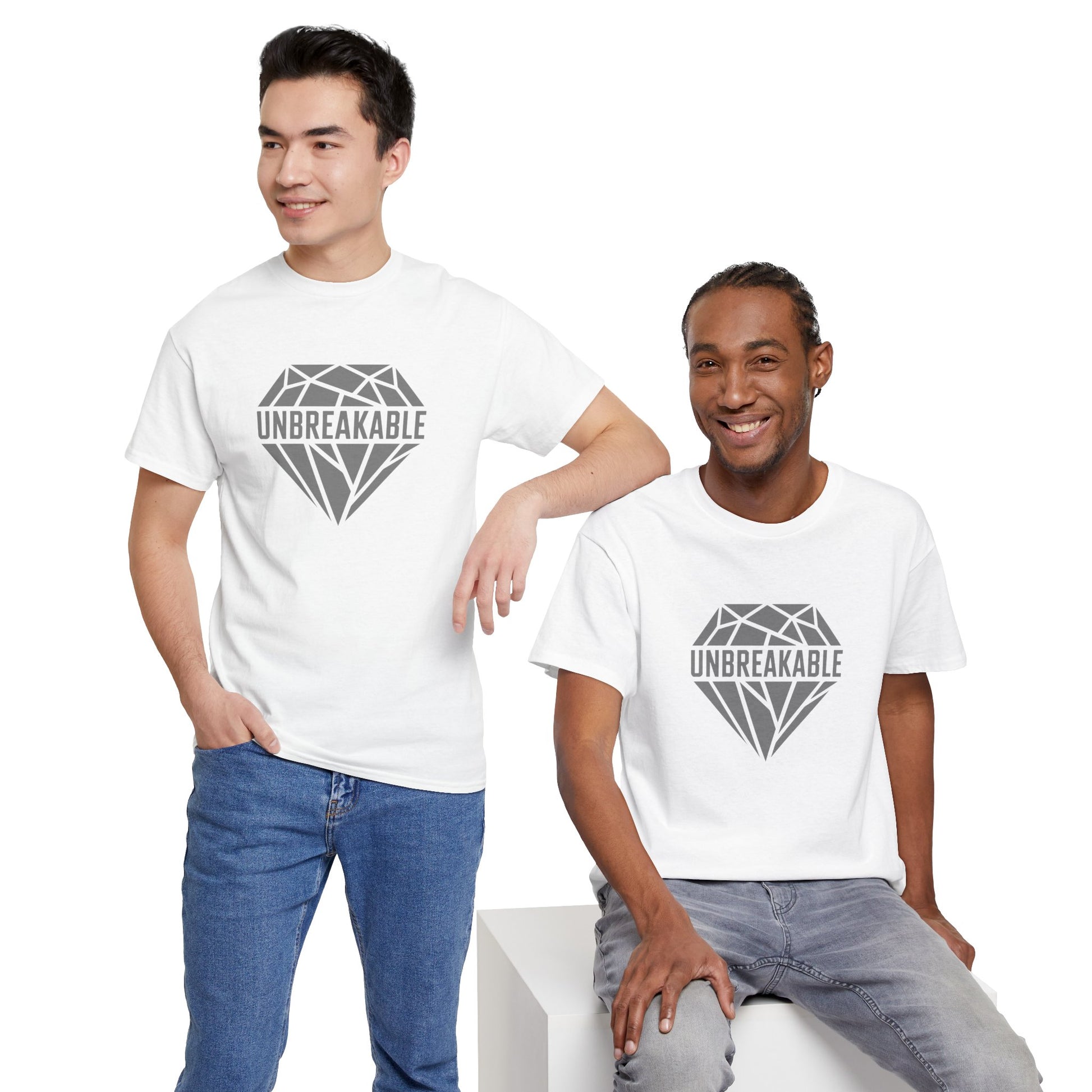 UNBREAKABLE - Diamond Strength | Unisex Heavy Cotton Tee