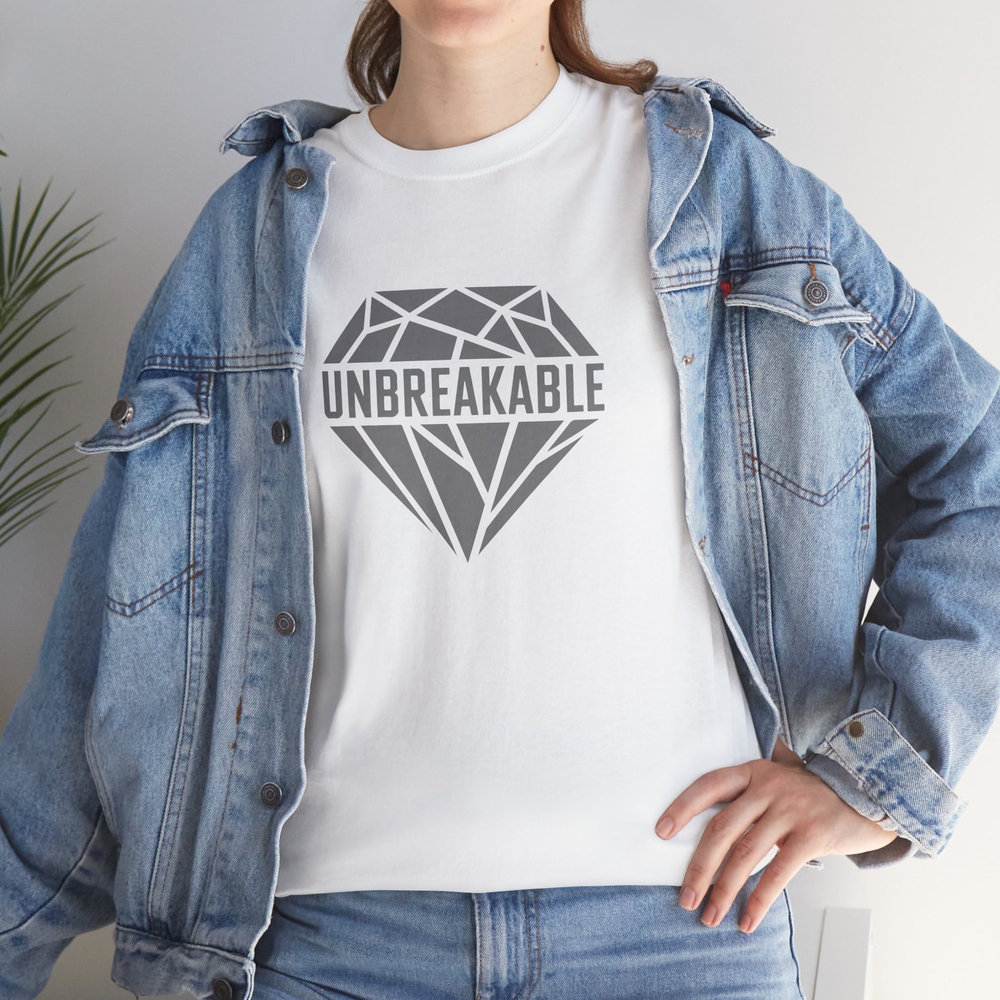 UNBREAKABLE - Diamond Strength | Unisex Heavy Cotton Tee