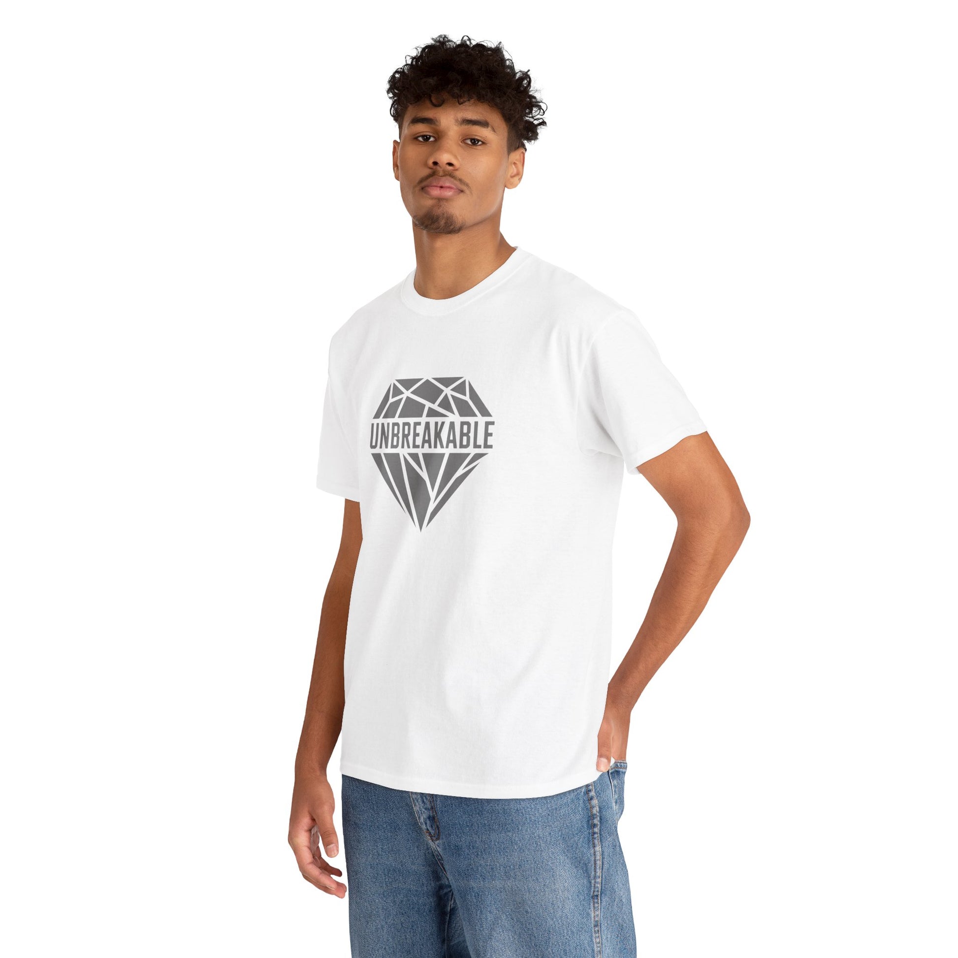 UNBREAKABLE - Diamond Strength | Unisex Heavy Cotton Tee