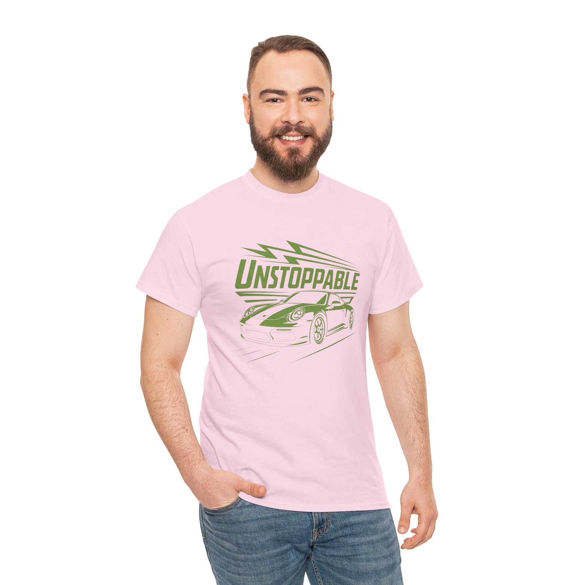 UNSTOPPABLE - Bold Porsche-Inspired  | Unisex Heavy Cotton Tee