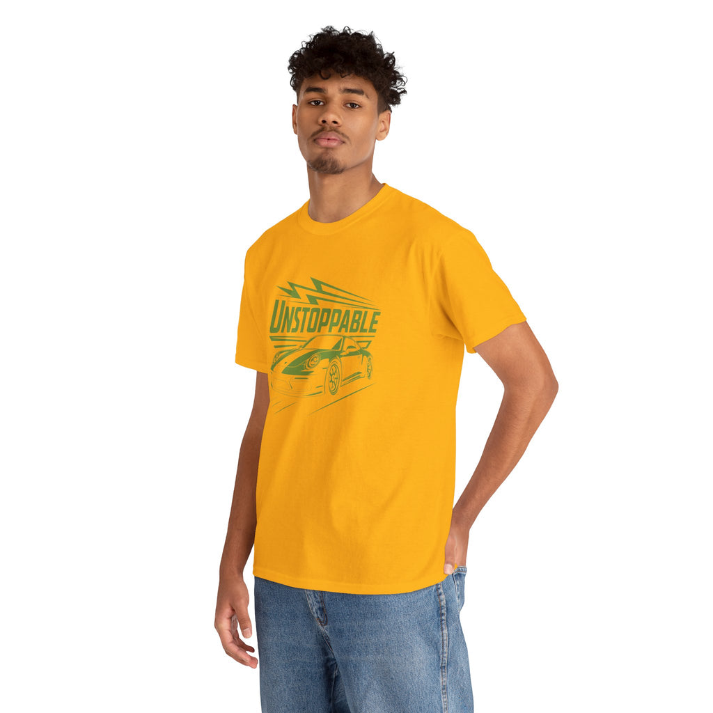 UNSTOPPABLE - Bold Porsche-Inspired  | Unisex Heavy Cotton Tee