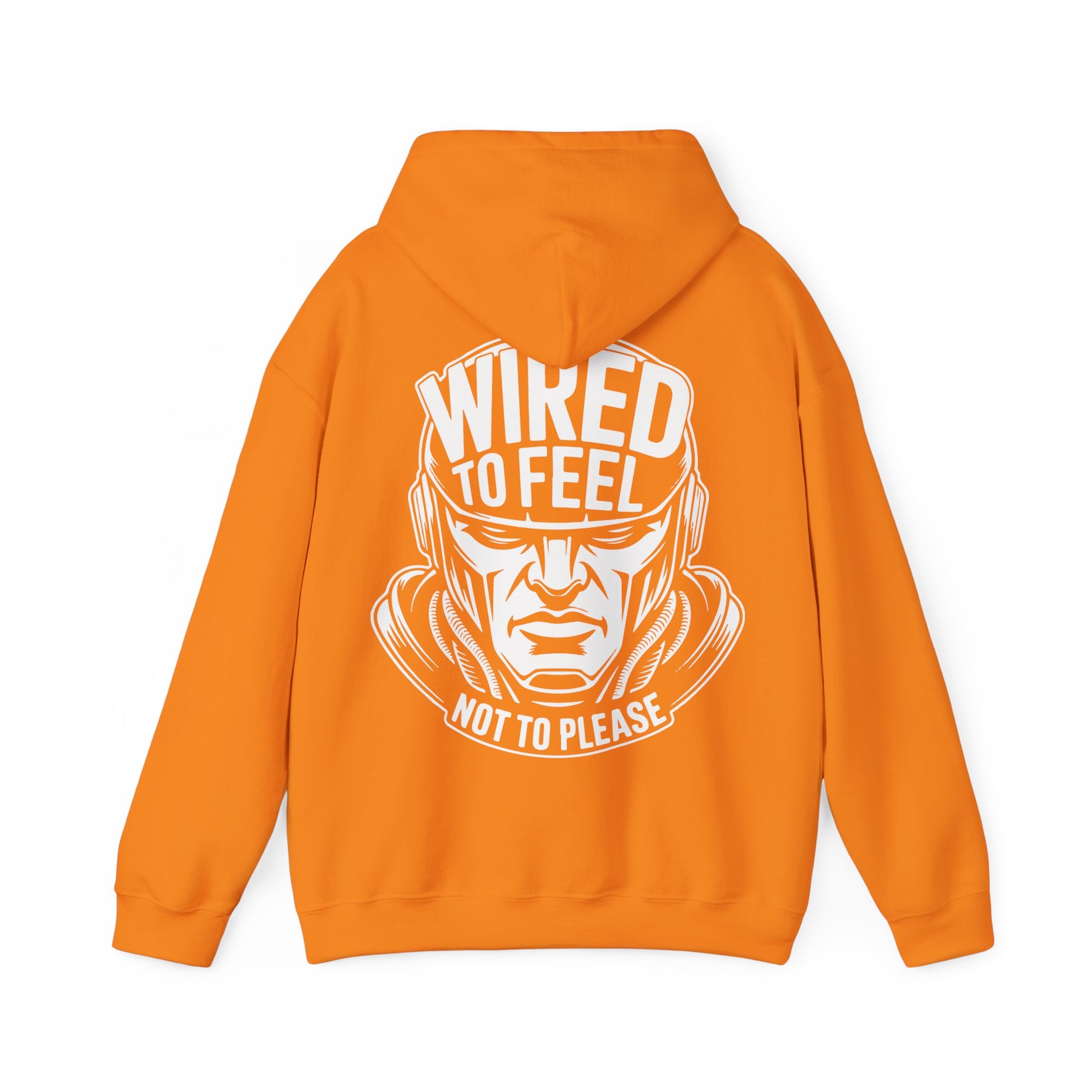 Unisex Heavy Blend Hoodie / WIRED TO FEEL NOT TO PEASE