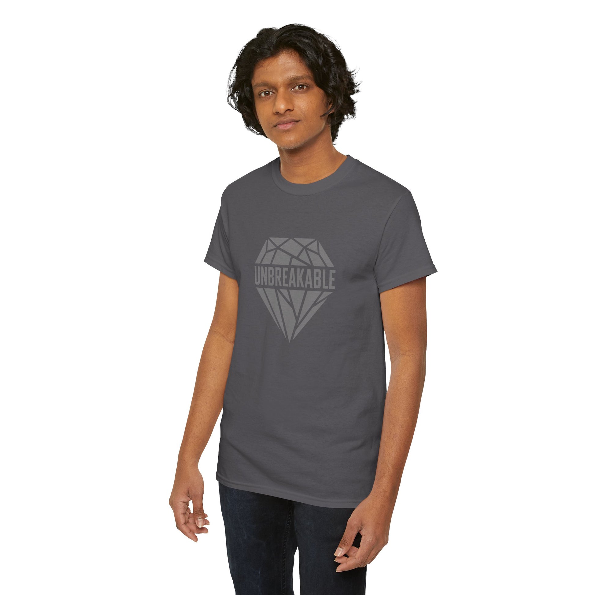 UNBREAKABLE - Diamond Strength | Unisex Heavy Cotton Tee