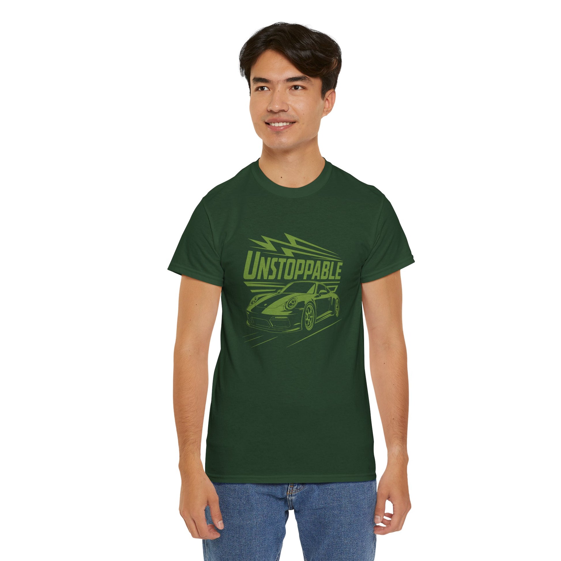 UNSTOPPABLE - Bold Porsche-Inspired  | Unisex Heavy Cotton Tee