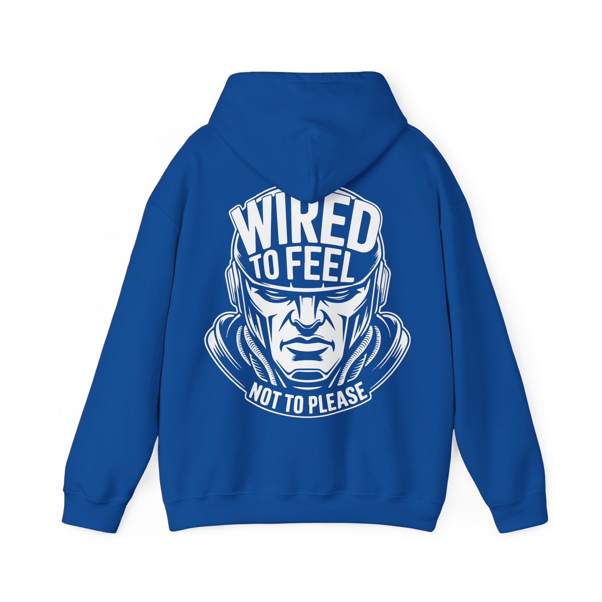 Unisex Heavy Blend Hoodie / WIRED TO FEEL NOT TO PEASE