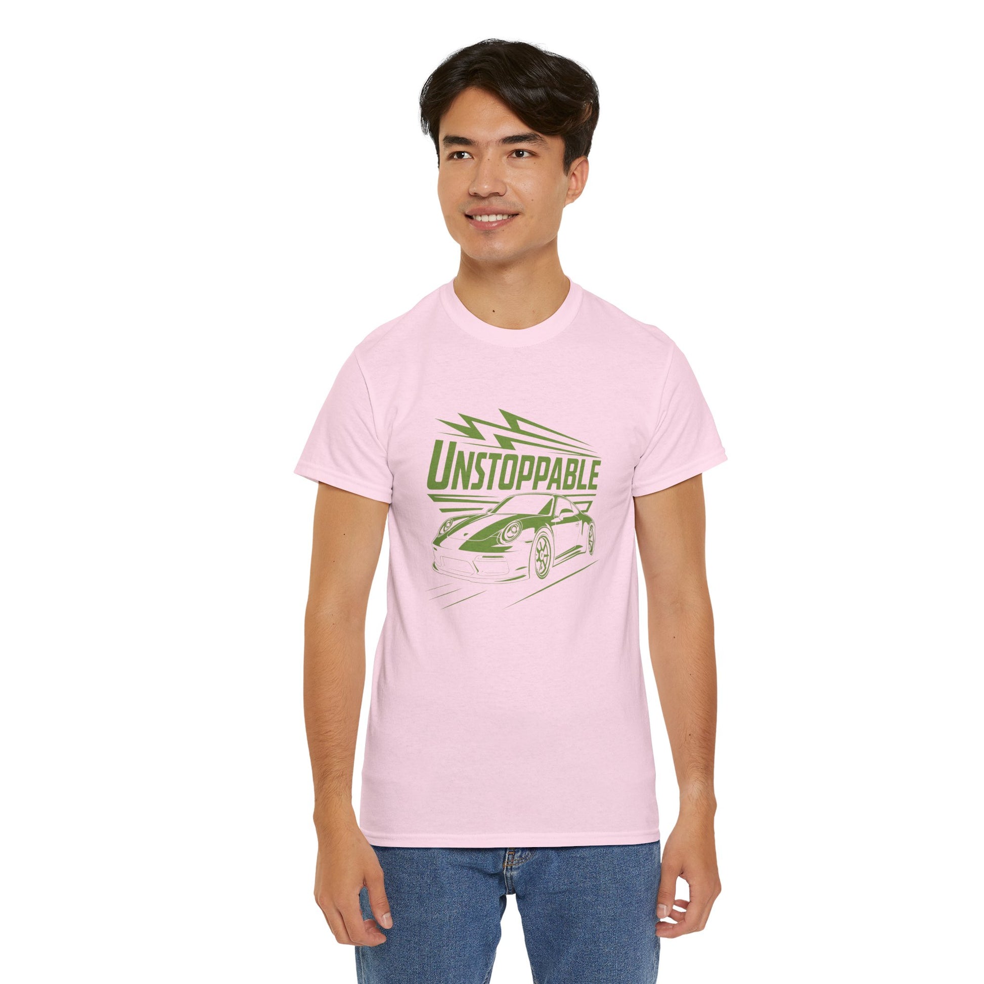 UNSTOPPABLE - Bold Porsche-Inspired  | Unisex Heavy Cotton Tee
