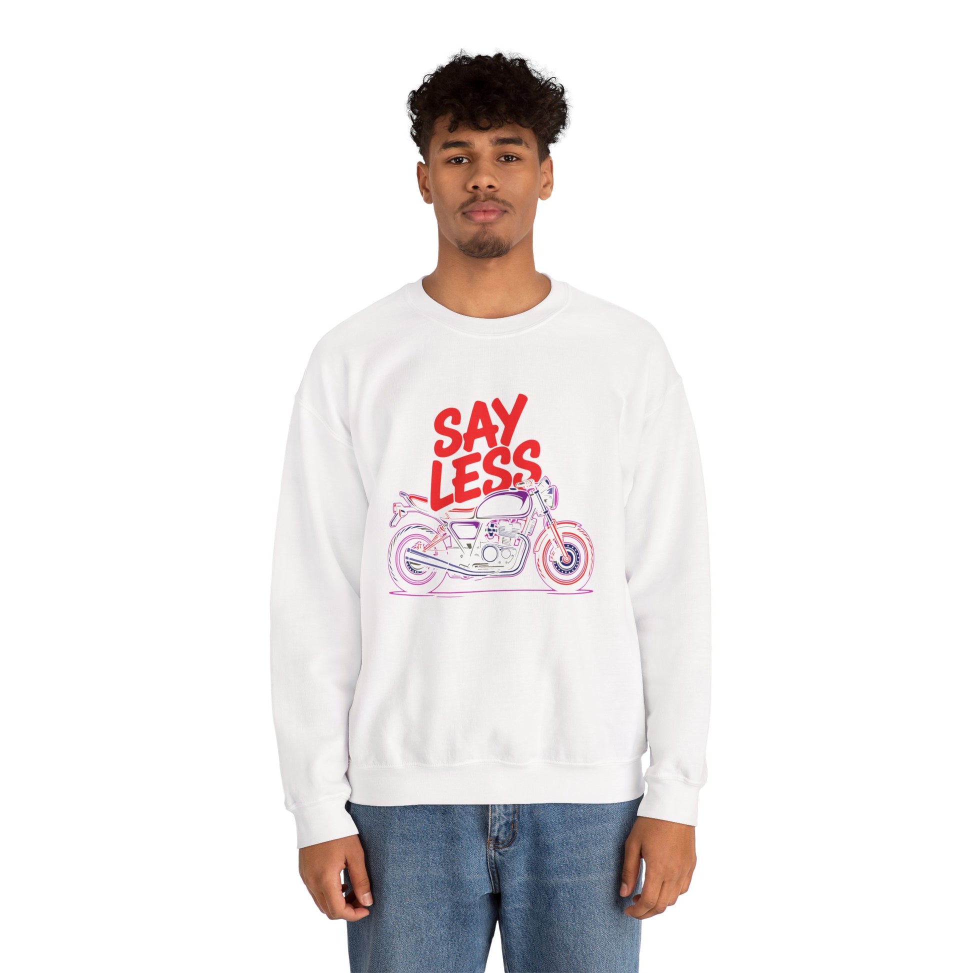 SAY LESS / Unisex Crewneck