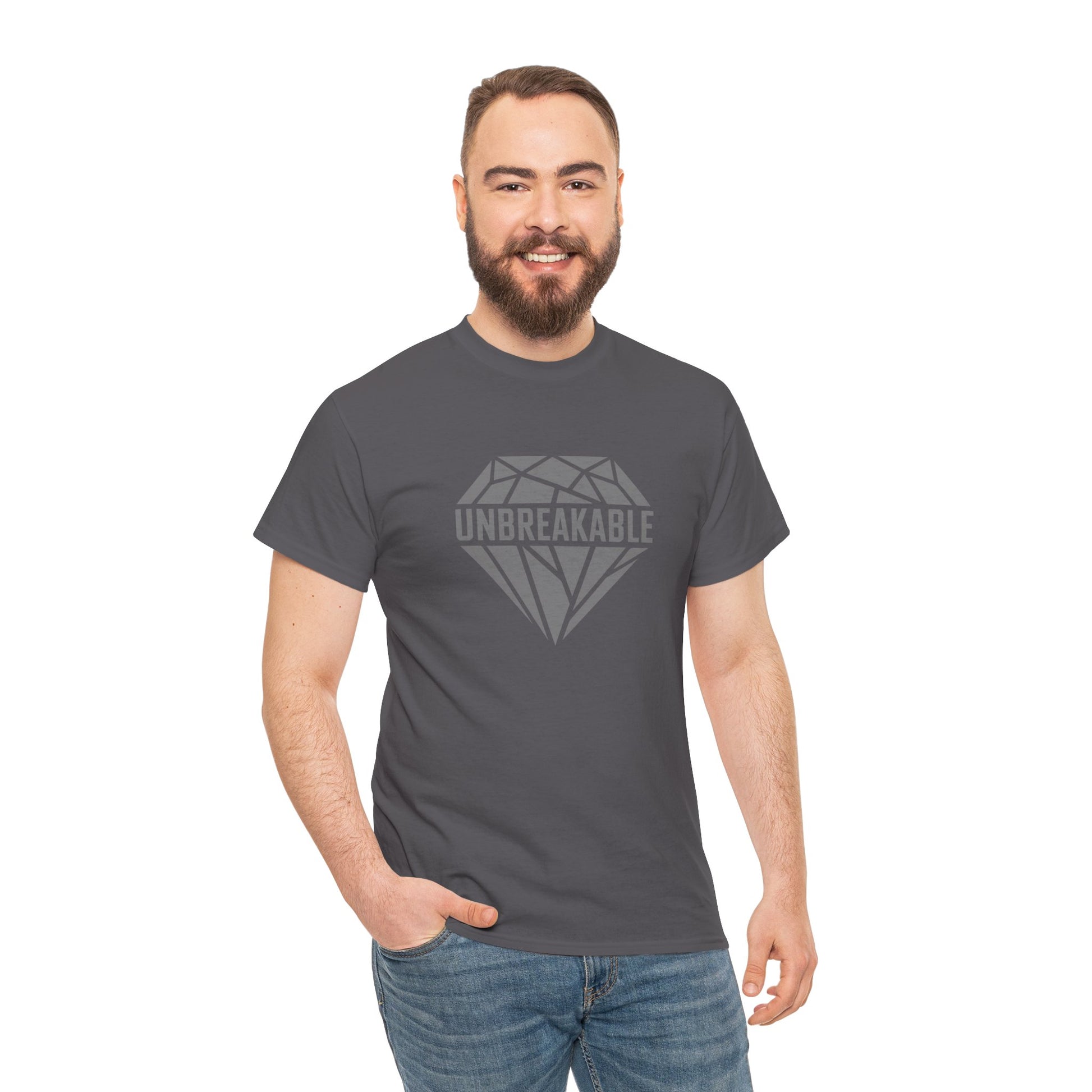 UNBREAKABLE - Diamond Strength | Unisex Heavy Cotton Tee