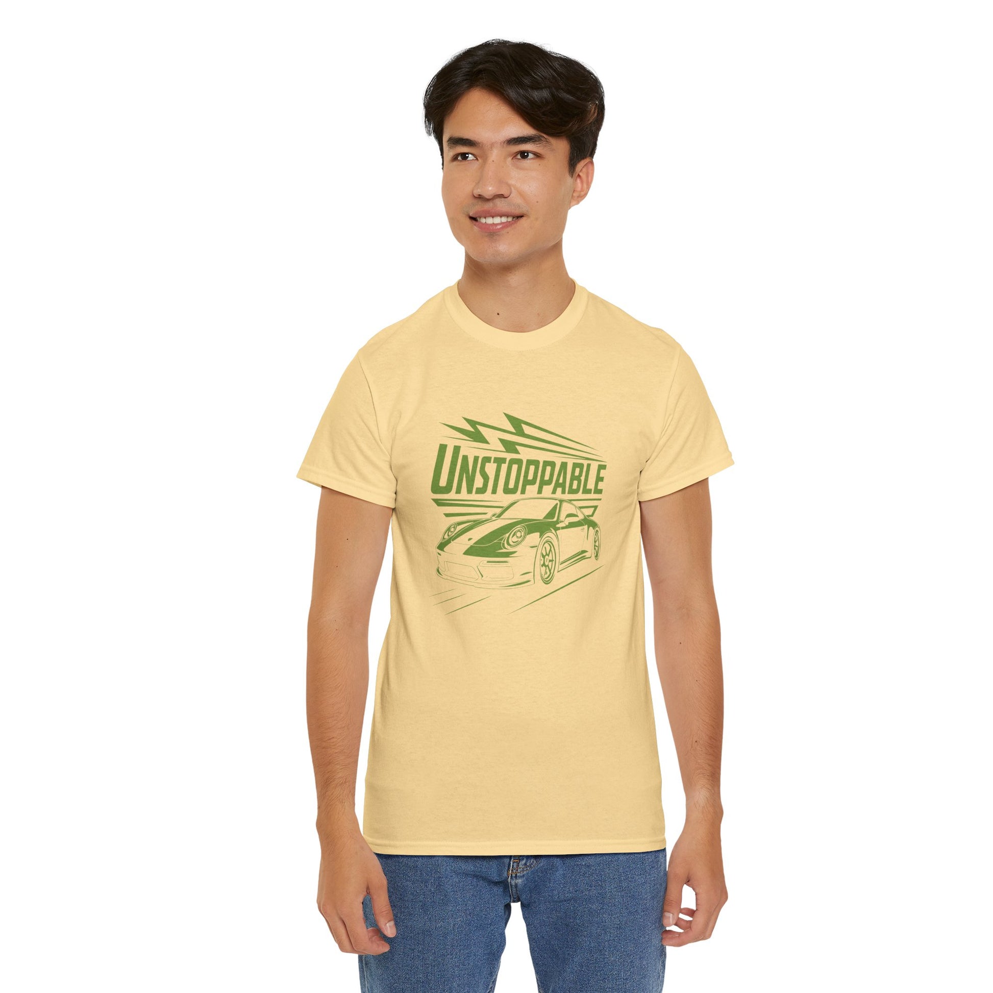 UNSTOPPABLE - Bold Porsche-Inspired  | Unisex Heavy Cotton Tee