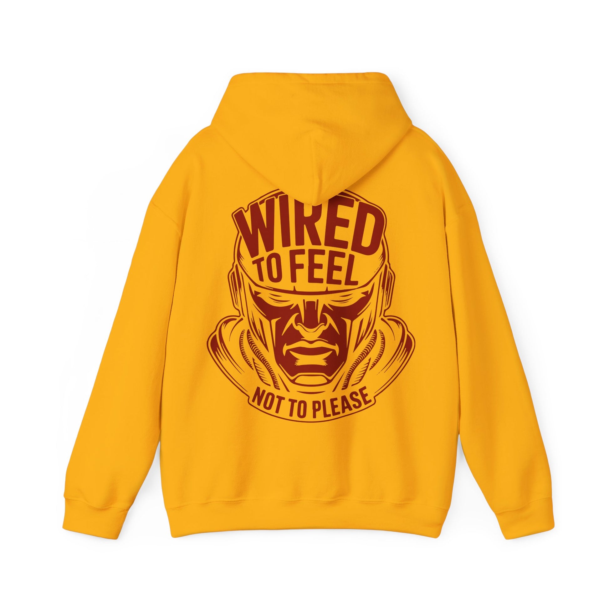Unisex Heavy Blend Hoodie / WIRED TO FEEL NOT TO PEASE