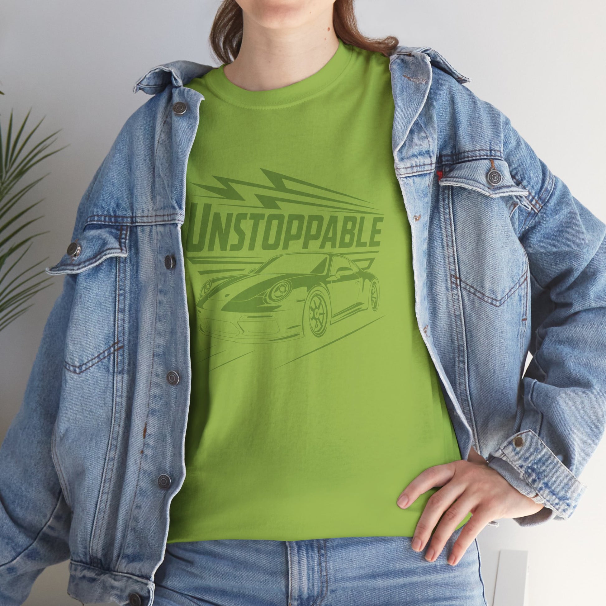 UNSTOPPABLE - Bold Porsche-Inspired  | Unisex Heavy Cotton Tee
